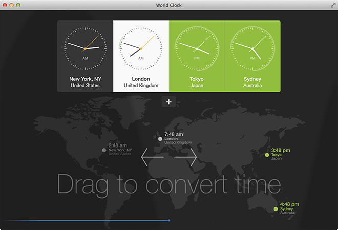 Clocky: um relógio mundial bonito e eficiente, disponível na Mac App Store  - MacMagazine