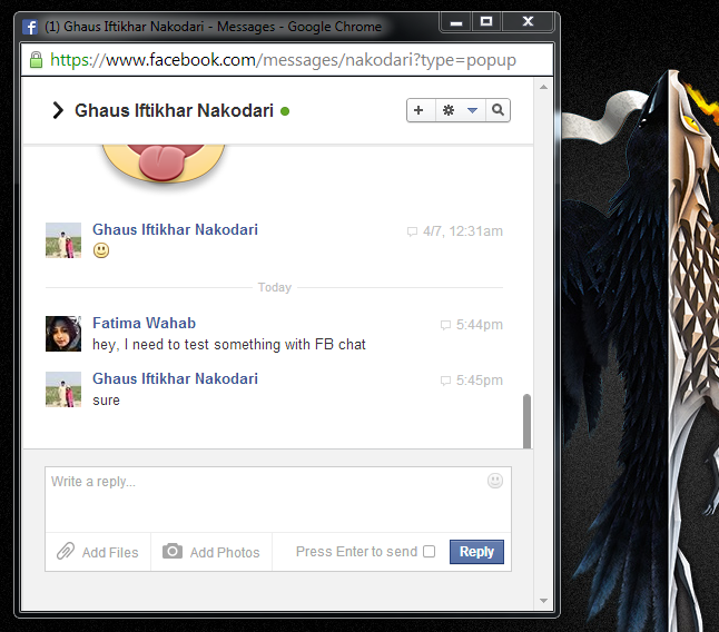 fb chat pop out fb chat pop out