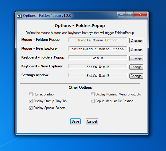 folderpopup options folderpopup options