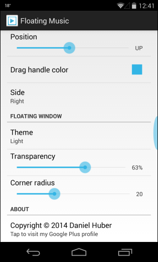 Floating Music Widget_Settings2 Floating Music Widget_Settings2
