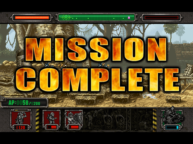 Metal Slug Defense - Mission Complete