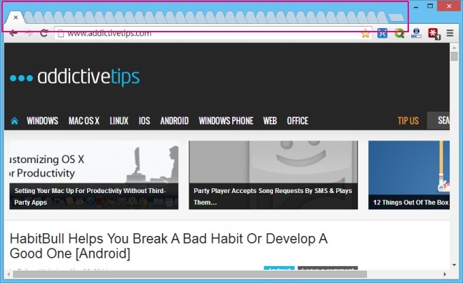 No Stacked tabs No Stacked tabs