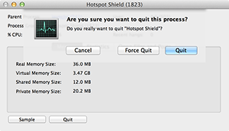 Network Activity - Quit