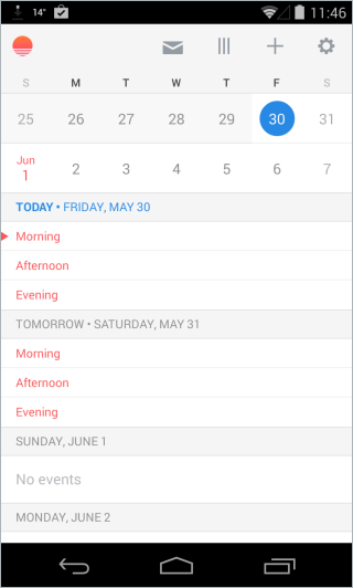 Sunrise Calendar_Main Sunrise Calendar_Main