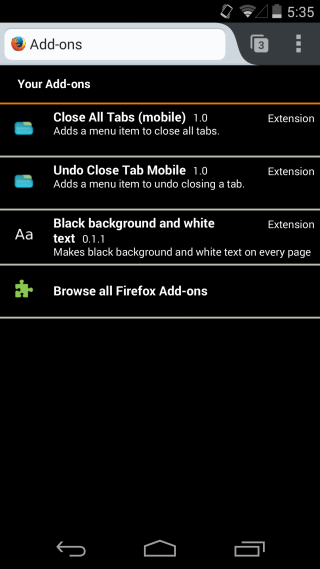 firefox dark theme android firefox dark theme android