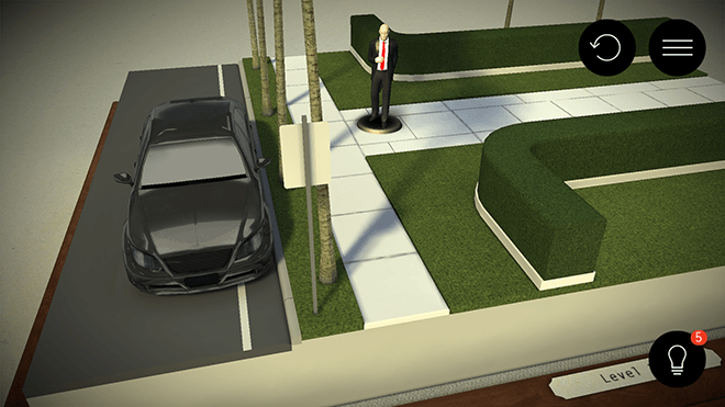 Hitman Go - Game start
