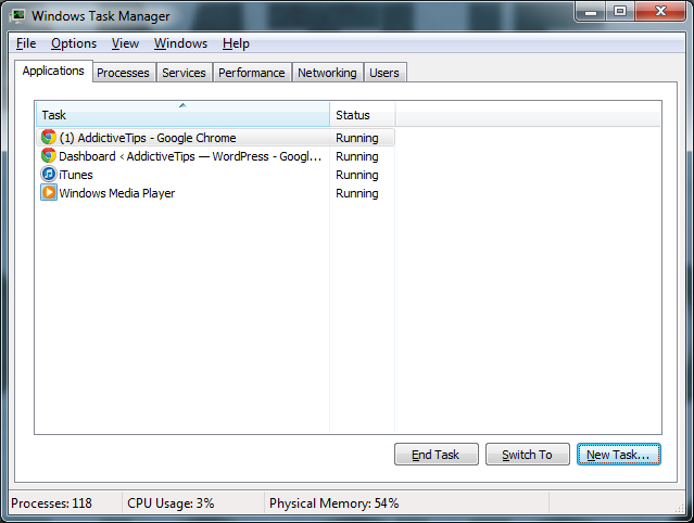 win 7 task manager