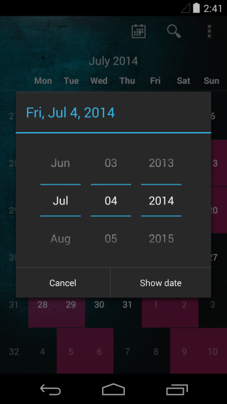 Shift Work Schedule search