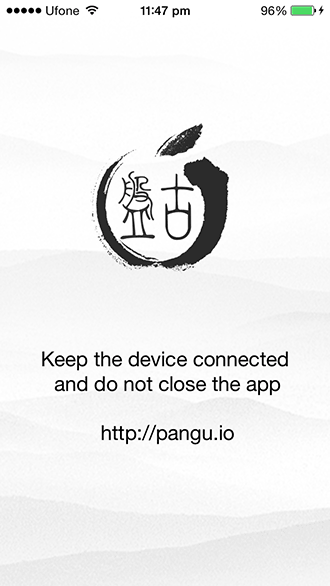 Jailbreaking - Pangu App