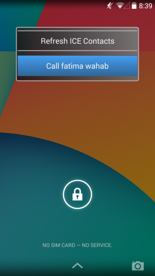 Ignore No More lock screen