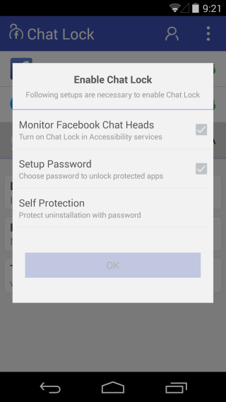 Chat lock for whatsapp