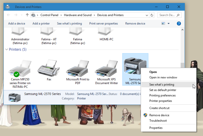 Behandle Drik vand Kiks How To Share A USB Printer Over Your Network In Windows 10