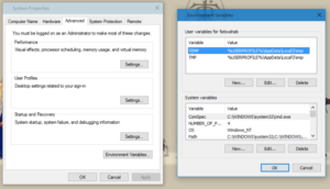 How To Edit System Environment Variables For A User In Windows 10