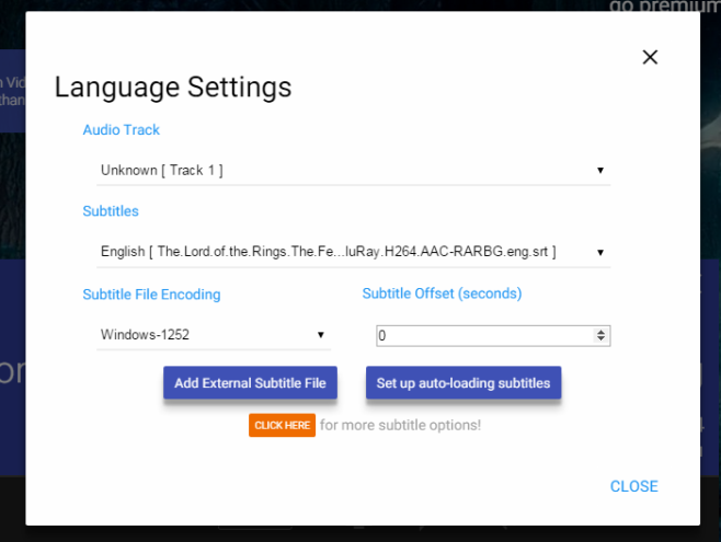 How To Load Subtitles When A On Chromecast