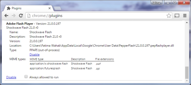 chrome-flash-audio