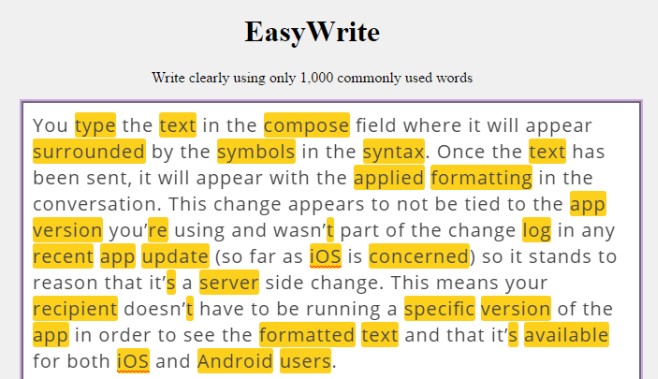 EasyWrite