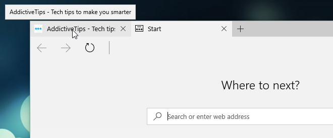 How To Disable Tab Previews In Microsoft Edge In Windows 10