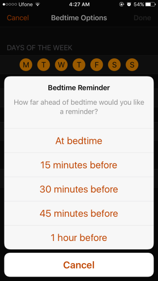 How To Set Up The Bedtime Alarm In iOS 10