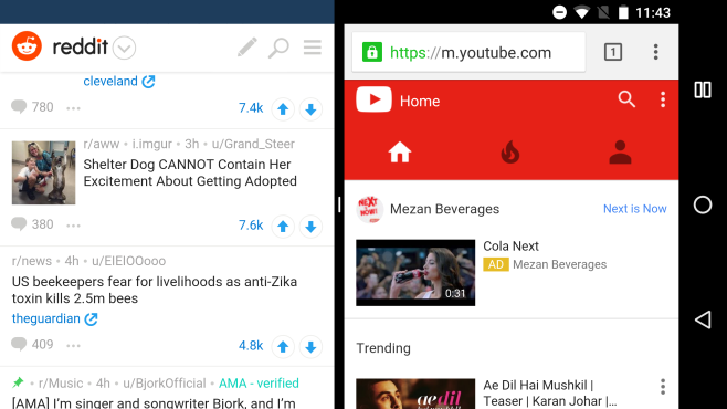 How To View Two Chrome Tabs Side By Side In Android 7 0