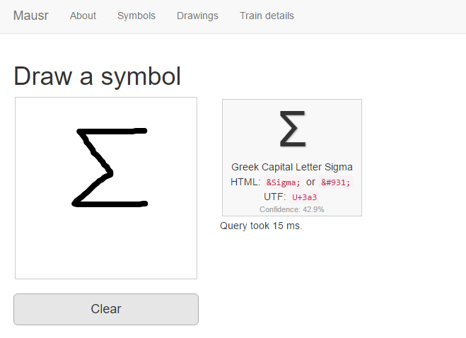 identify symbol