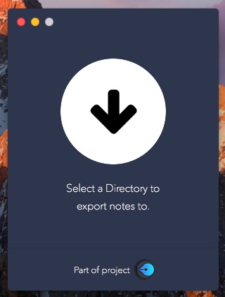 Exporter-select-directory