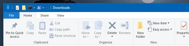 How To Pin Command Prompt And PowerShell To The Quick Access Toolbar In ...