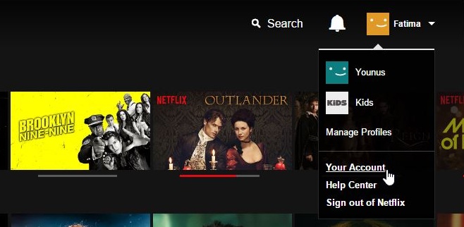 Netflix - account