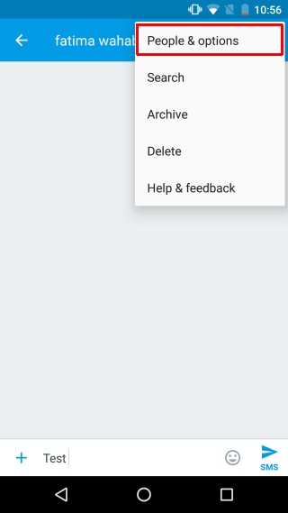 messenger people options