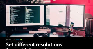 Multiple screens on Windows 10