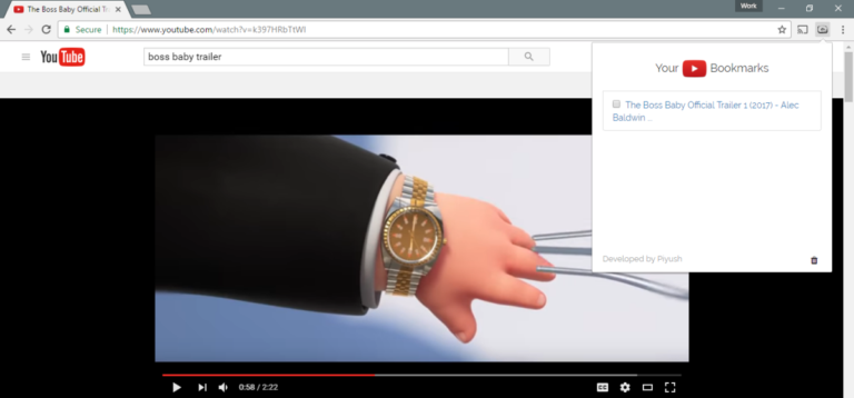 How To Add Bookmarks To A YouTube Video [Chrome]