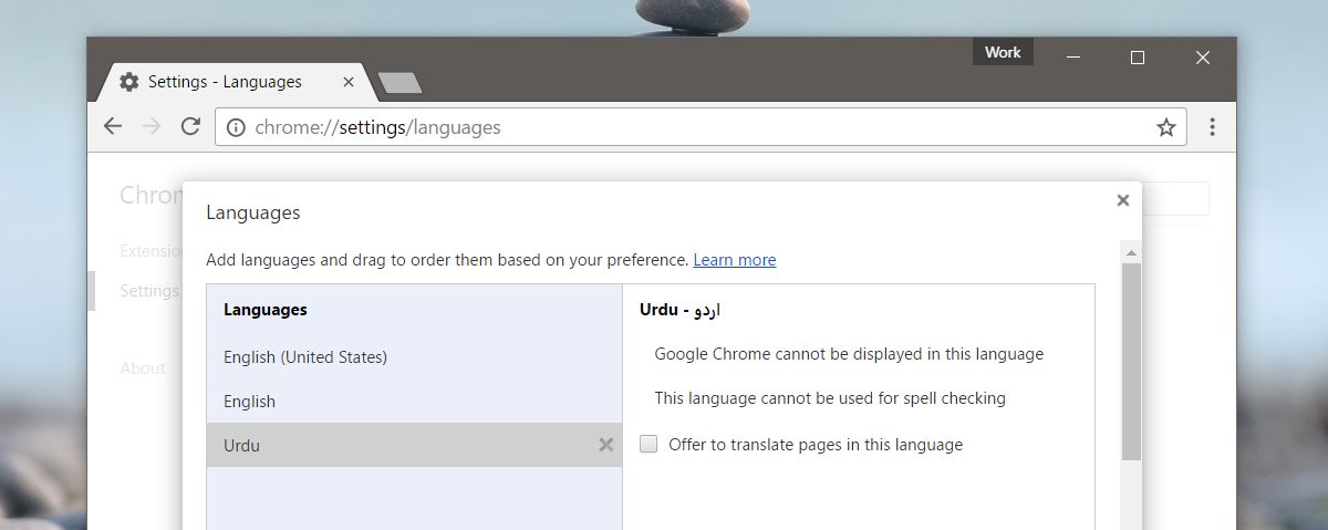 set english as default language in chrome