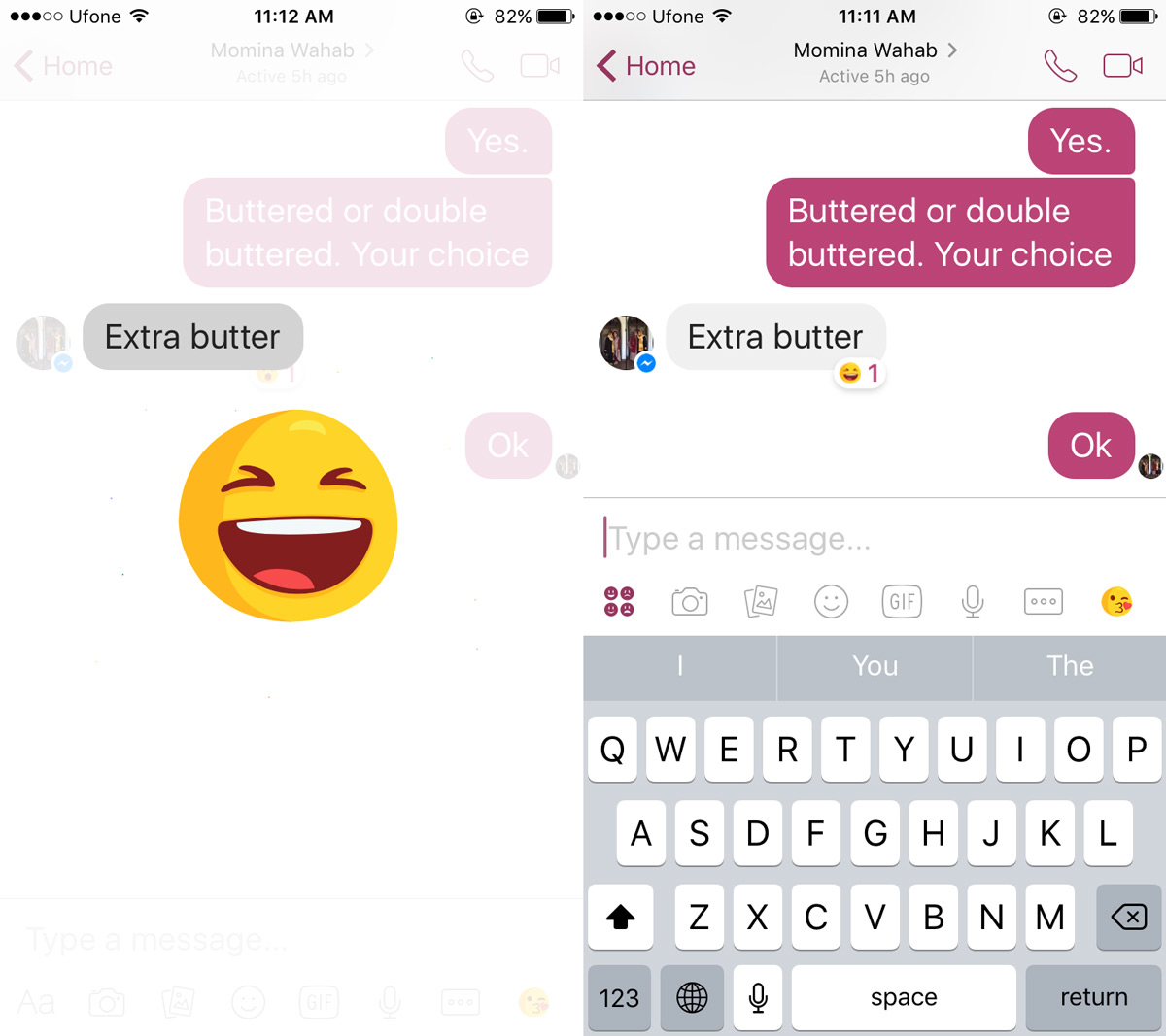 How To Use Reactions In Facebook Messenger