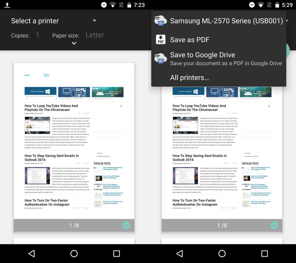 How To Print From Your Phone To A Desktop Printer