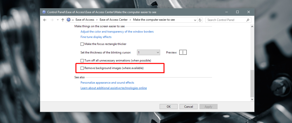 Background Access Setting Fix Black Desktop Background in Windows in 2026
