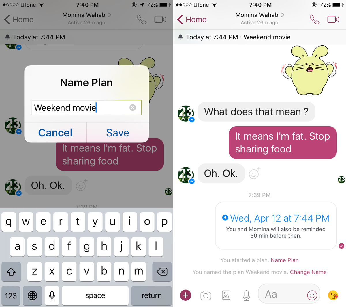 How To Set Reminders Inside Facebook Messenger