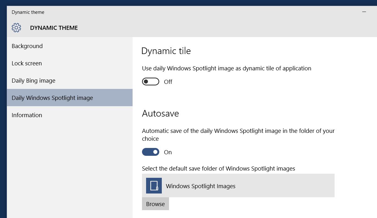 How To Automatically Save Windows Spotlight Images In Windows 10
