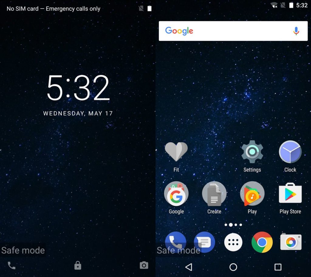 pixel 6 safe mode android 14