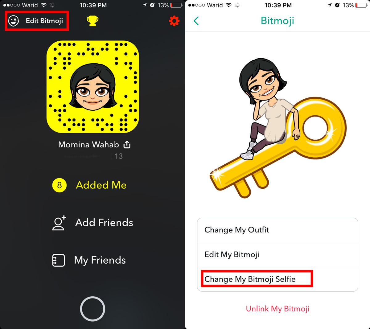 How To Edit Bitmoji Moods In Snapchat