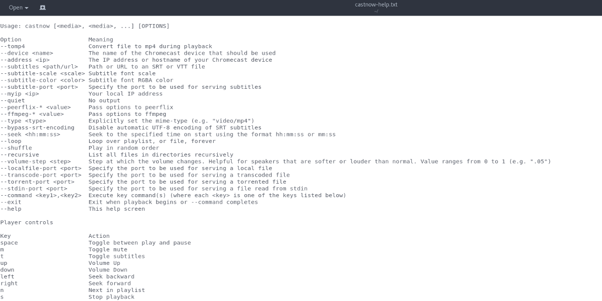 Command Line Chromecast Player CATT Gets Support For Subtitles And Website Casting - Linux Uprising Blog