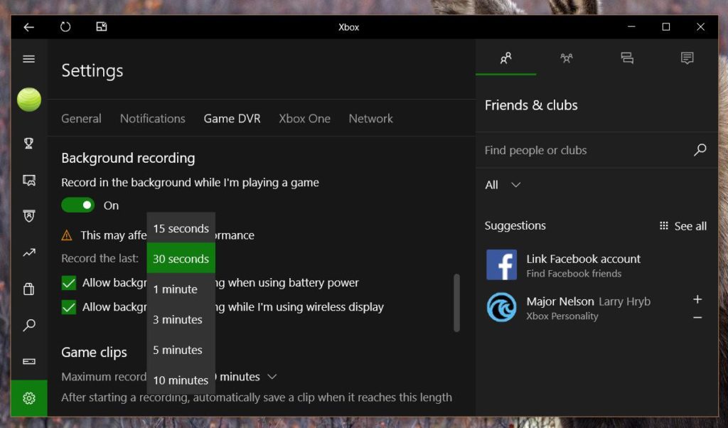How To Record Longer Clips With Game DVR In Windows 10