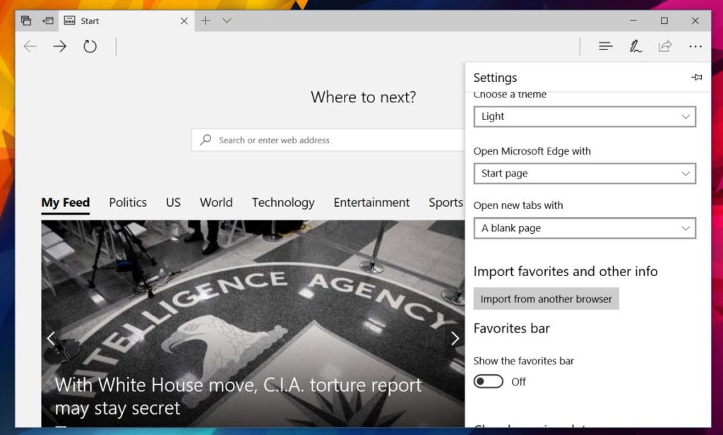 How to import chrome bookmarks in microsoft edge