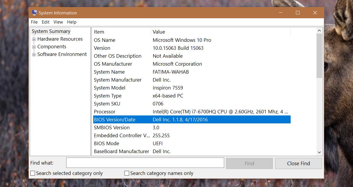 How To Find Your BIOS Version And Update It On Windows 10