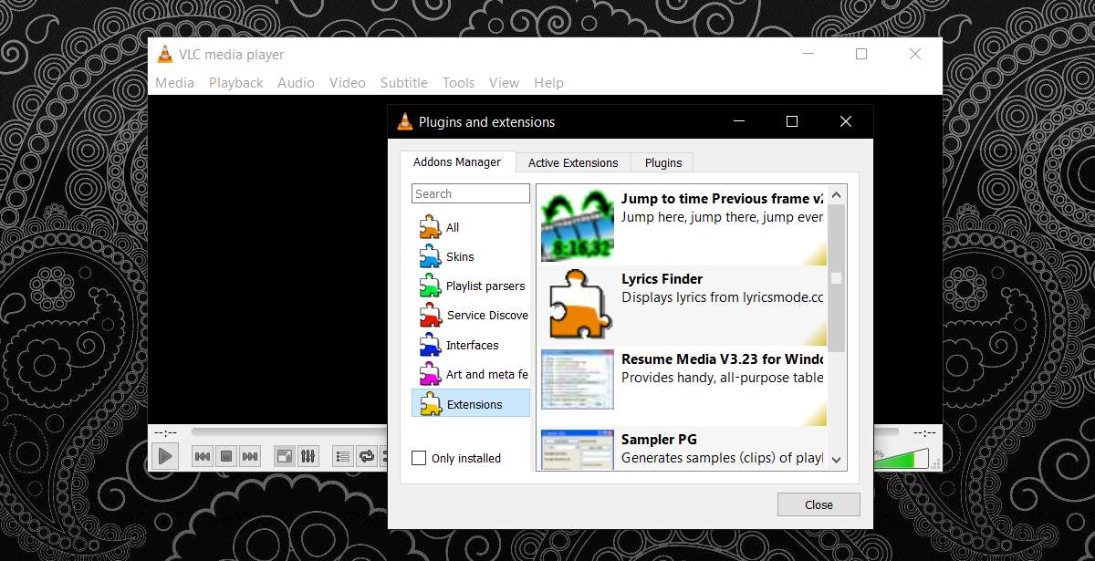 add ons for vlc mac