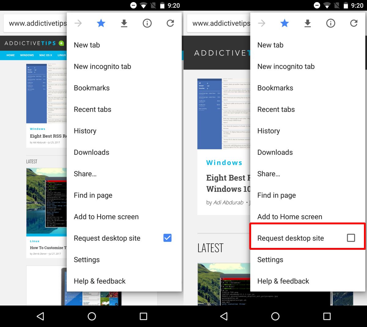 what option enables request mobile site in chrome for pc what option enables request mobile site in chrome for pc