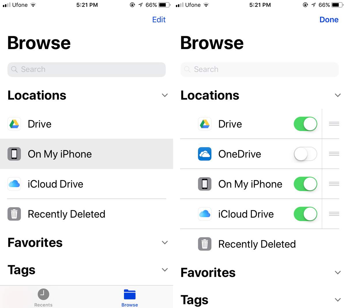 Our First Look At The Files App In iOS 11