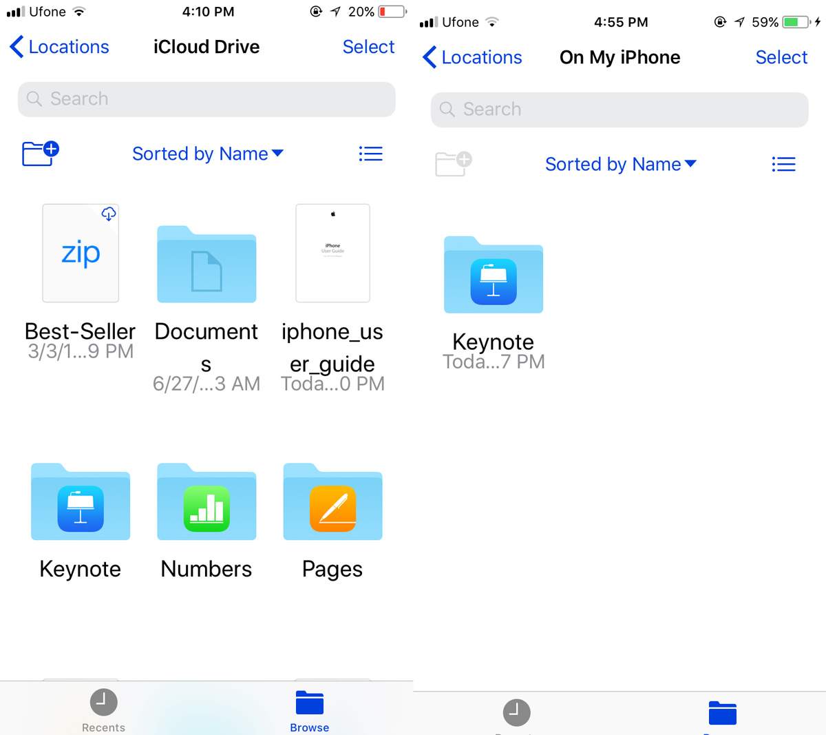 Our First Look At The Files App In iOS 11