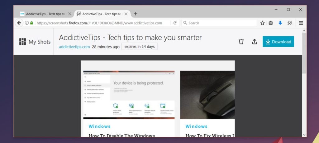 How To Use The New Firefox Screenshot Tool