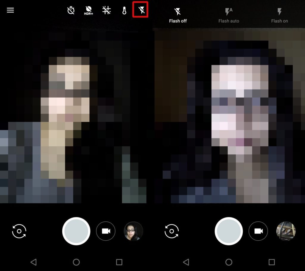 How To Turn On Flash For The Front Facing Camera In Google Camera