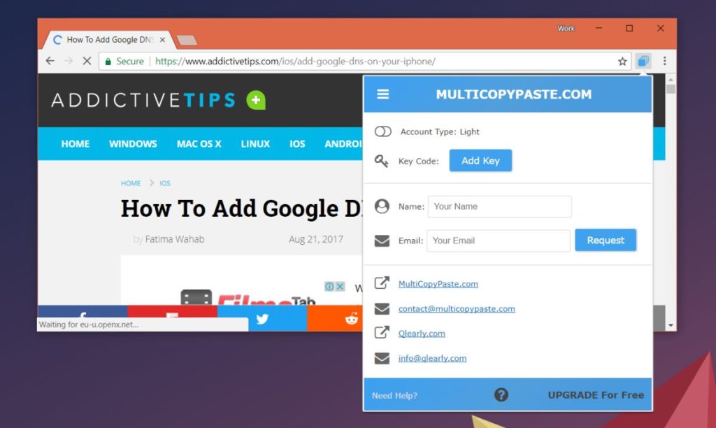 How To Extend Your Browser's Clipboard To 10 Items