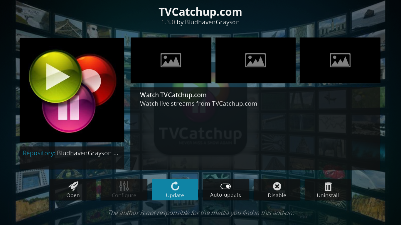 TVCatchup Update